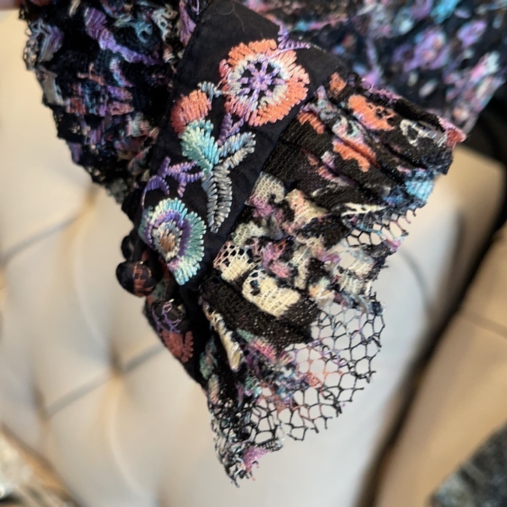 Free People Dresses Cherry Blossom Embroidered Dress - Picture 4 of 13